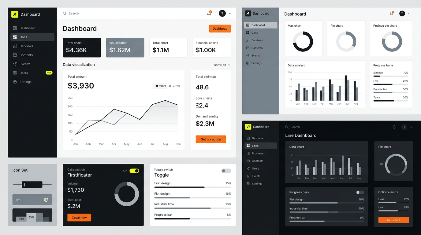 Industrial SaaS Dashboard