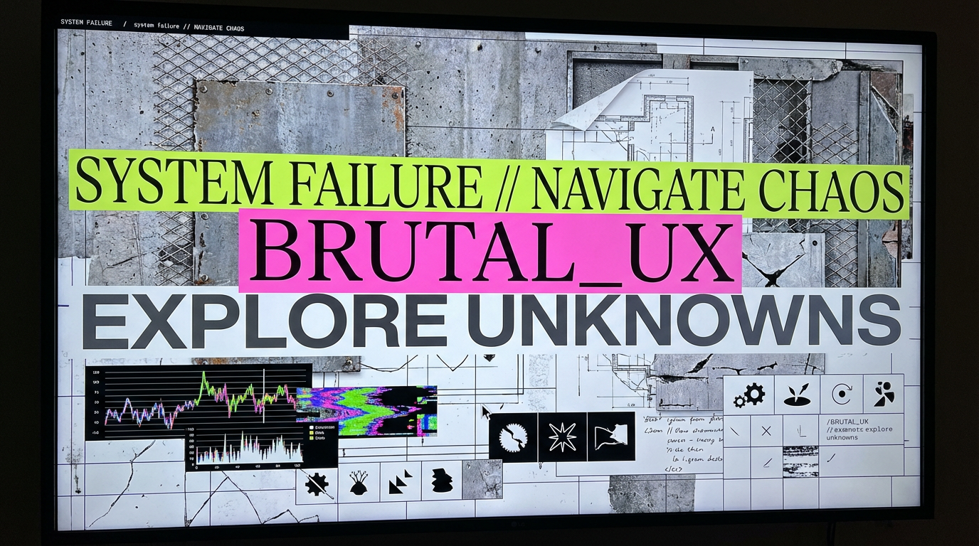 Maximalist Brutalist Design