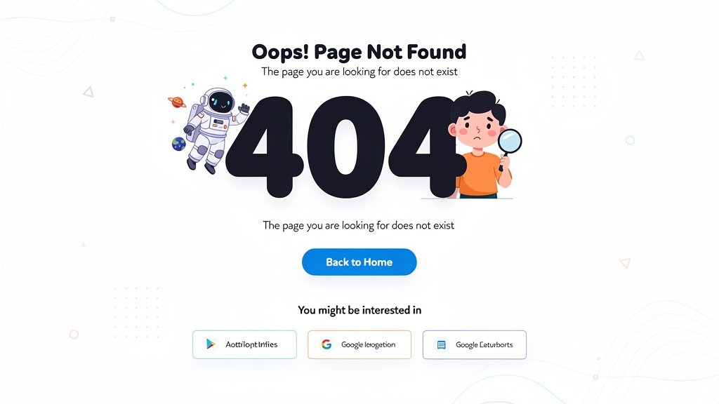 404 Error Page
