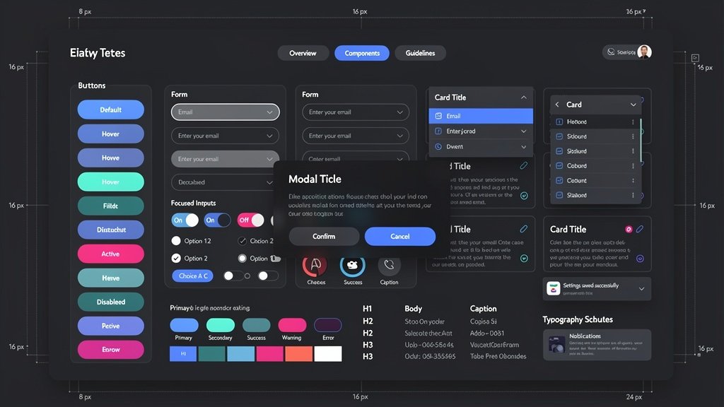 Dark Mode Design System