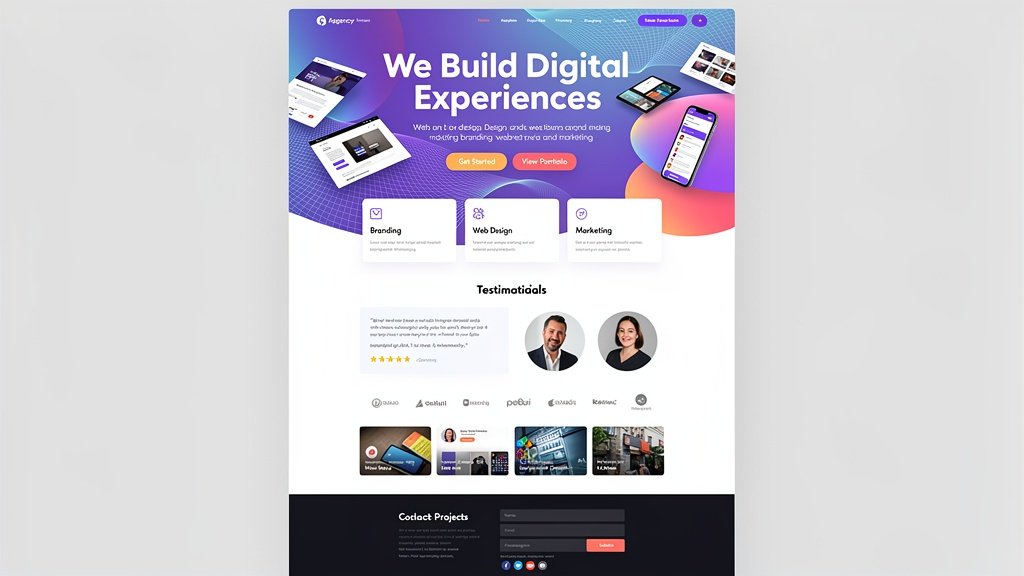 Creative Agency Landing