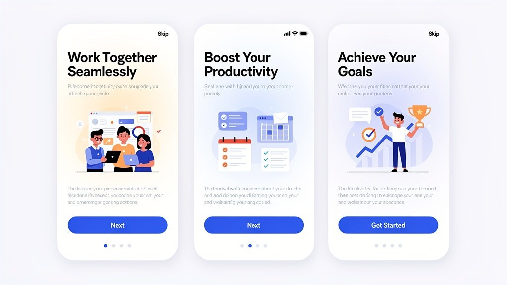 Onboarding Screens